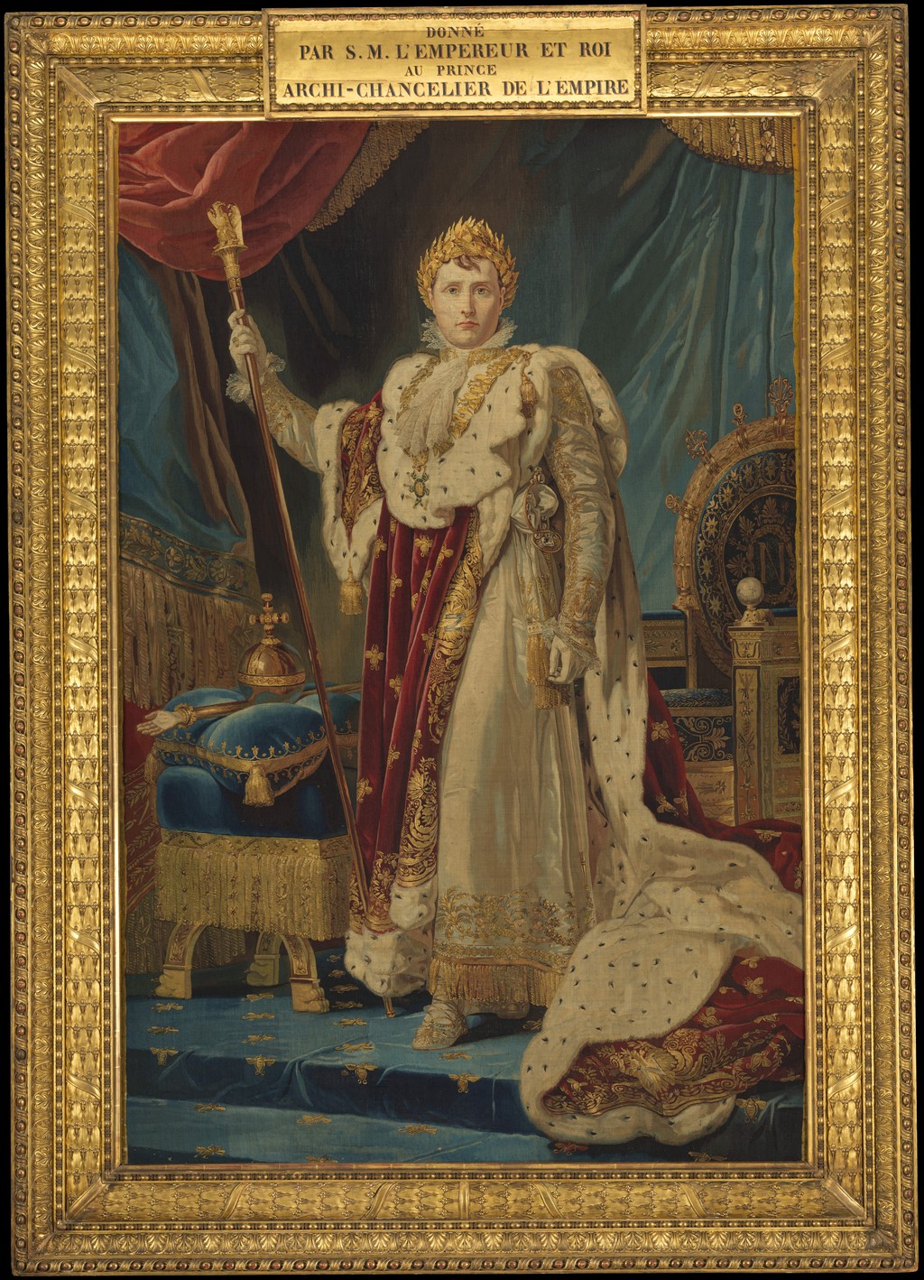 Napoleon I in Coronation Robes after Francois Gerard
